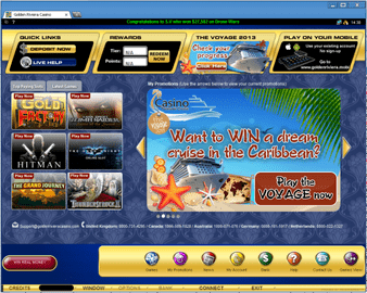 Golden Riviera Casino Software Preview