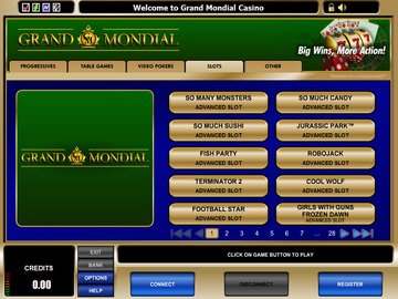 Grand Mondial Casino Software Preview