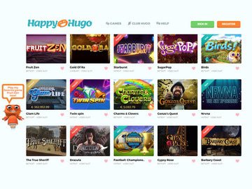 Happy Hugo Casino Software Preview