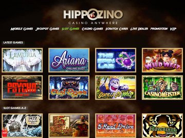 Hippozino Casino Software Preview