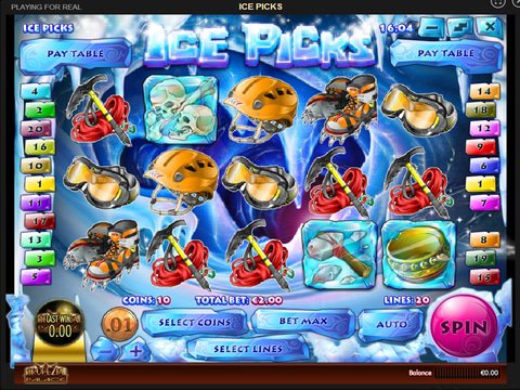 Play Ice Picks Slot Machine Free with No Download