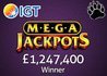 Player wins £1,247,400 IGT MegaJackpots Progressive Jackpot