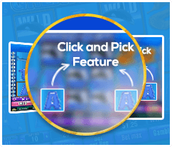 click and pick slots feature