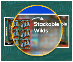 stackable wilds slots feature