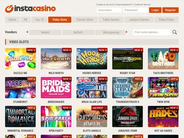 InstaCasino Software Preview