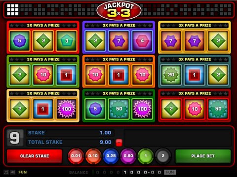 Jackpot 3x3 Game Preview