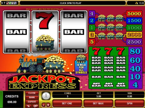 Jackpot Express Slot Game Is Free With No Registration