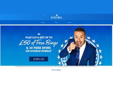 Jackpot Joy Casino Homepage Preview