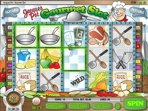 Cook to Win with No Download Jacques Pot Gourmet Slots