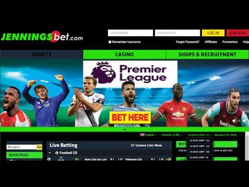 JenningsBet Homepage Preview