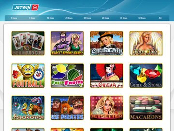 Jetwin Casino Software Preview