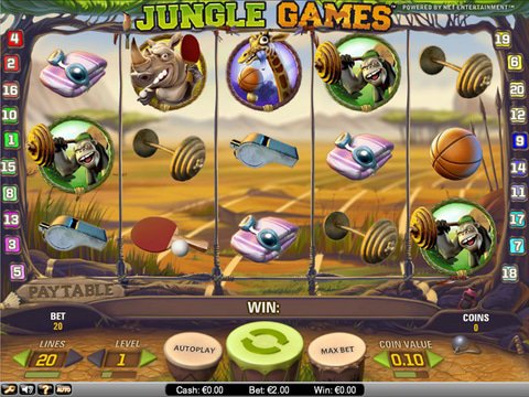 Jungle Games Game Preview