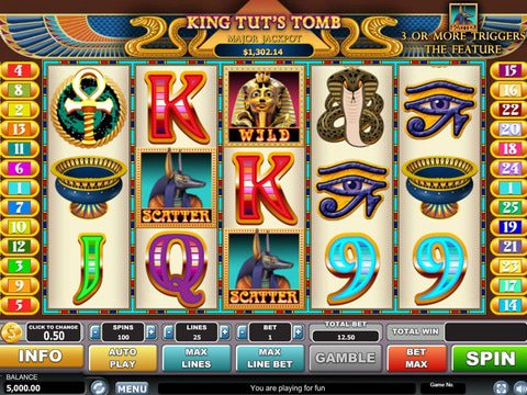 King TutS Tomb No Download Slot Game