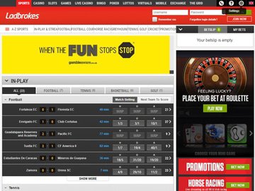 Ladbrokes Homepage Preview