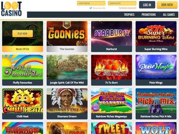 Loot Casino Software Preview