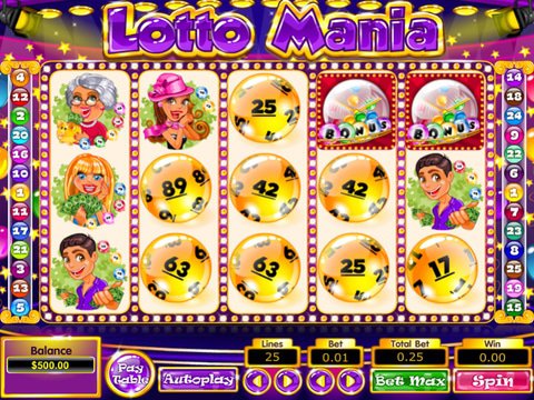 Lotto Mania Game Preview