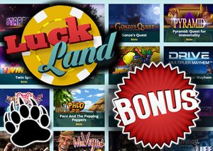 luckland casino bonus in may