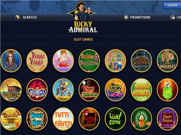 Lucky Admiral Casino Software Preview