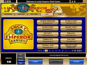 Lucky Emperor Casino Software Preview