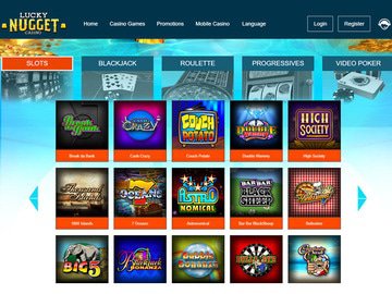 Lucky Nugget Casino Software Preview