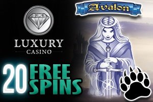Luxury Casino no deposit bonus