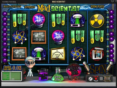 Enjoy the No Download Mad Scientists Slots Here