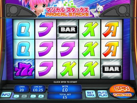 Play Magical Stacks Slots from Playtech Free Here