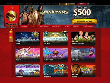 Mandarin Palace Casino Software Preview