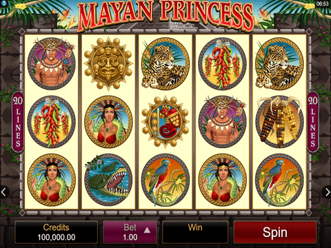 Mayan Princess Game Preview