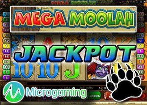 Big Mega Moolah Jackpot Slot Hit At Microgaming Casino