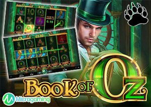 Microgaming New Book of Oz Slot