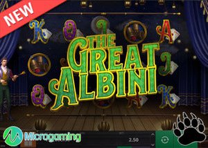 Microgaming New The Great Albini Slot