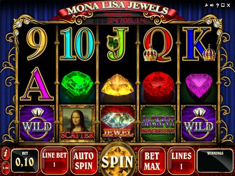 Mona Lisa Jewels Game Preview