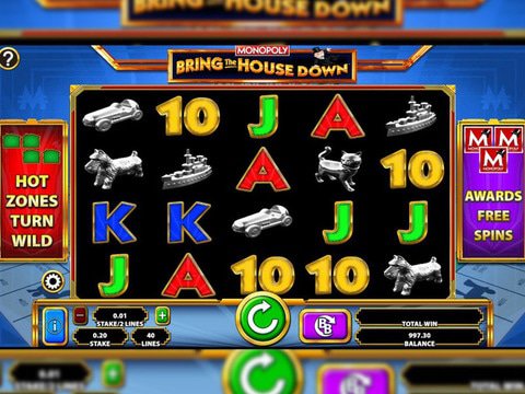 Monopoly Bring The House Down Mobile Slot Machine