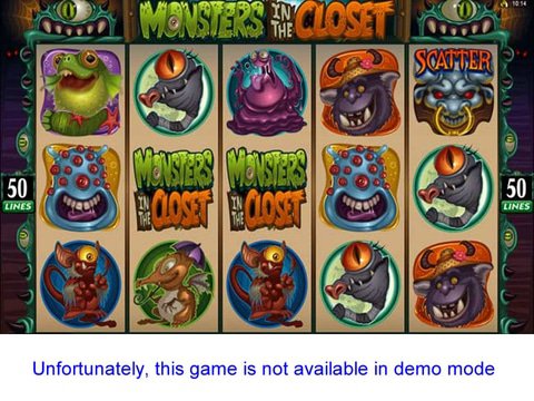 Monsters in the Closet Game Preview