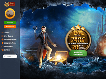 Monte Cryptos Casino Homepage Preview
