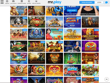 Mr Play Casino Software Preview