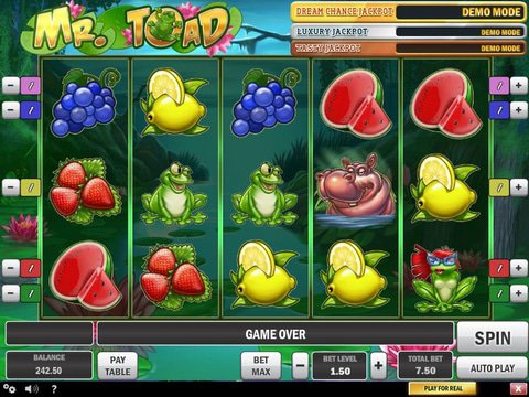 Mr Toad Game Preview