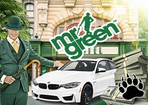 Mr Green Casino win a luxury car and cash