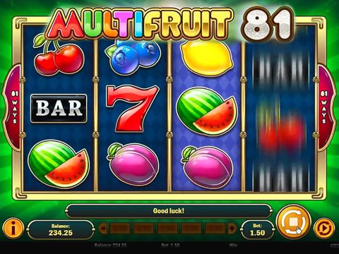 Multifruit 81 Game Preview