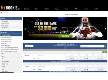 Mybookie Homepage Preview