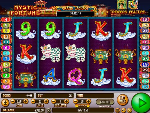 Get Enchanted By The Mystic Fortune Slot Machine Free Play Game