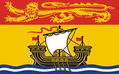 New Brunswick provincial flag