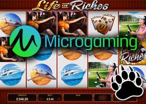 new life of riches slot from microgaming has december release