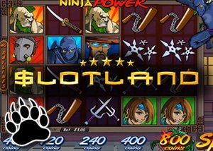 slotland releases new ninja power slot