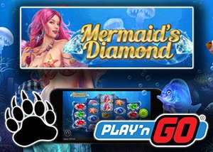 new mermaid's diamonds slot play'n go casinos