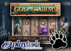 new playtech slot god of storms