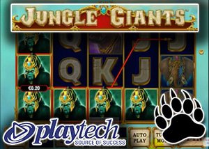 new jungle giants slot playtech casinos