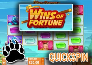 new wins of fortune slot quickspin casinos