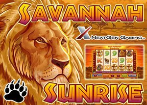 NextGen Gaming New Savannah Sunrise Slot